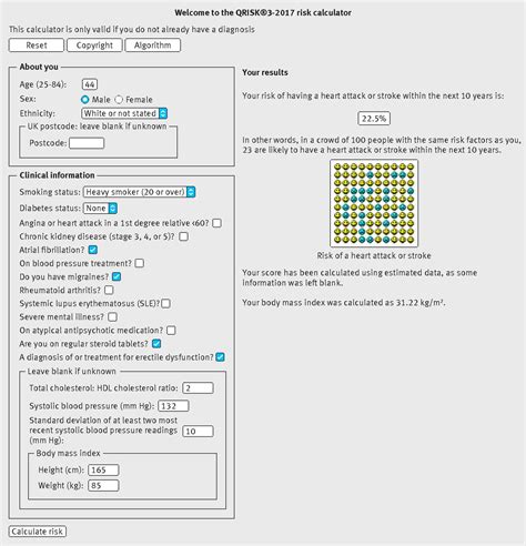 QRISK3.